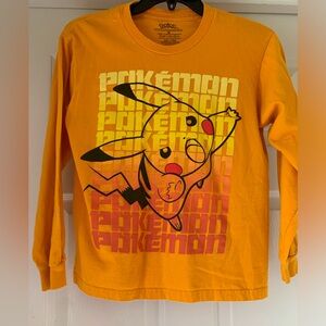 Pokemon Pikachu Long Sleeve Shirt